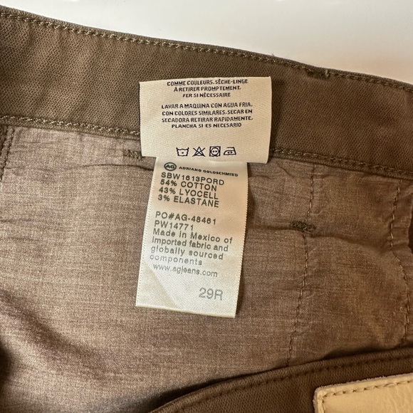 AG Caden Straight Trousers Pants - Picture 5 of 5